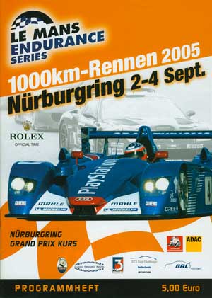 1000 km Nürburgring 2005 Programmheft