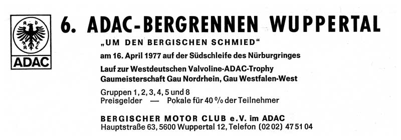 Anzeige aus ONS Mitteilungen 3/1977