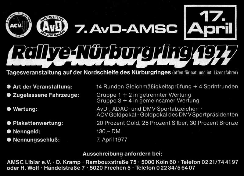 Anzeige in ONS Mitteilungen 3/1977