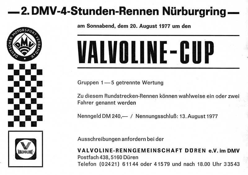 Anzeige in ONS Mitteilungen 7/1977