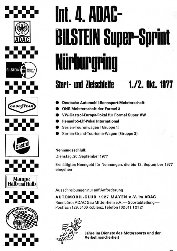 Anzeige in ONS Mitteilungen 8/1977
