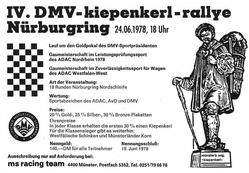 Anzeige in ONS Mitteilungen 6/1978