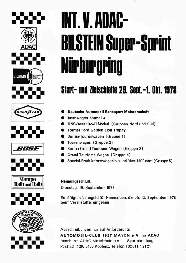 Anzeige in ONS-Mitteilungen 9/1978