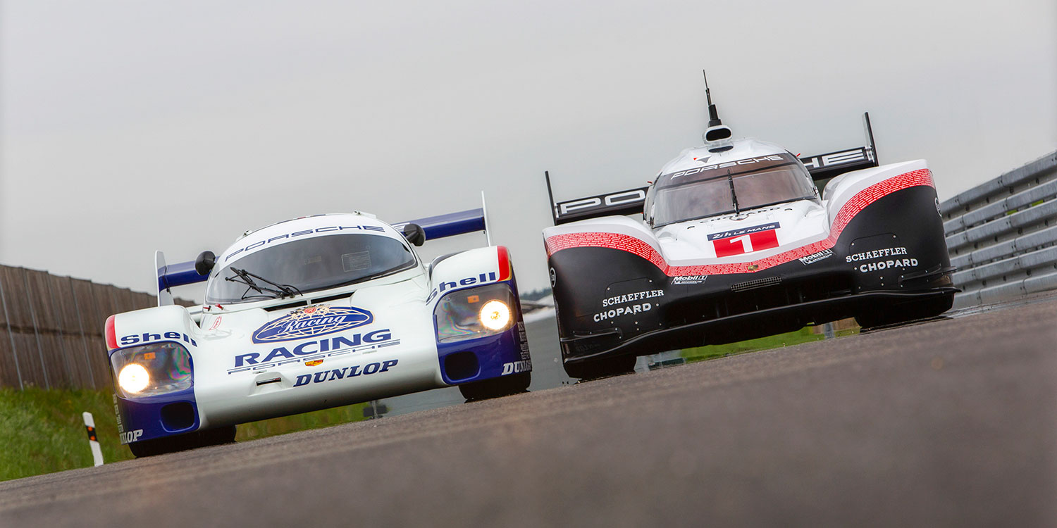 Porsche 956 C, Porsche 919 Hybrid Evo Porsche 956 C, Porsche 919 Hybrid Evo