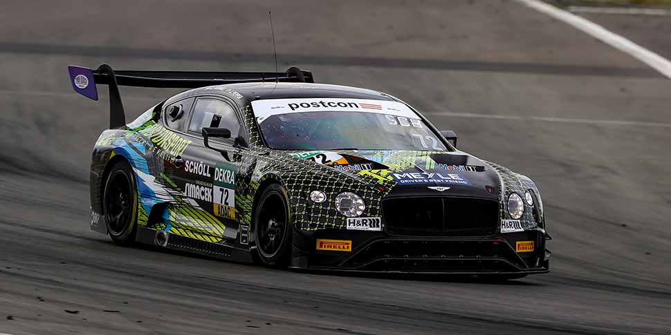 	Starker Dritter: Jordan Pepper im Bentley