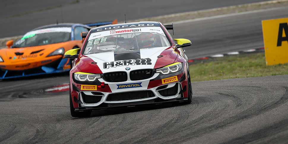 Zweiter wurde der BMW M4 GT4 von Michael Schrey und Gabriele Piana
